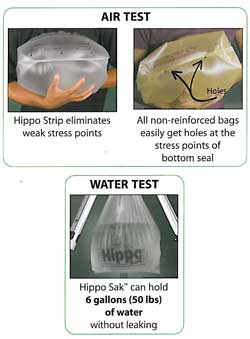 Hippo Sak Air & Water Test